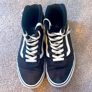 Old school high top vans woman’s size 7.5